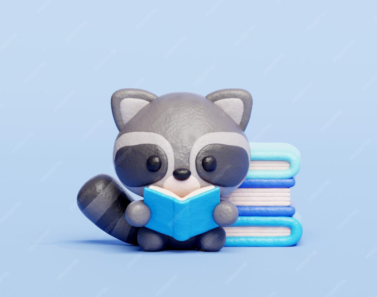 Story time racoon